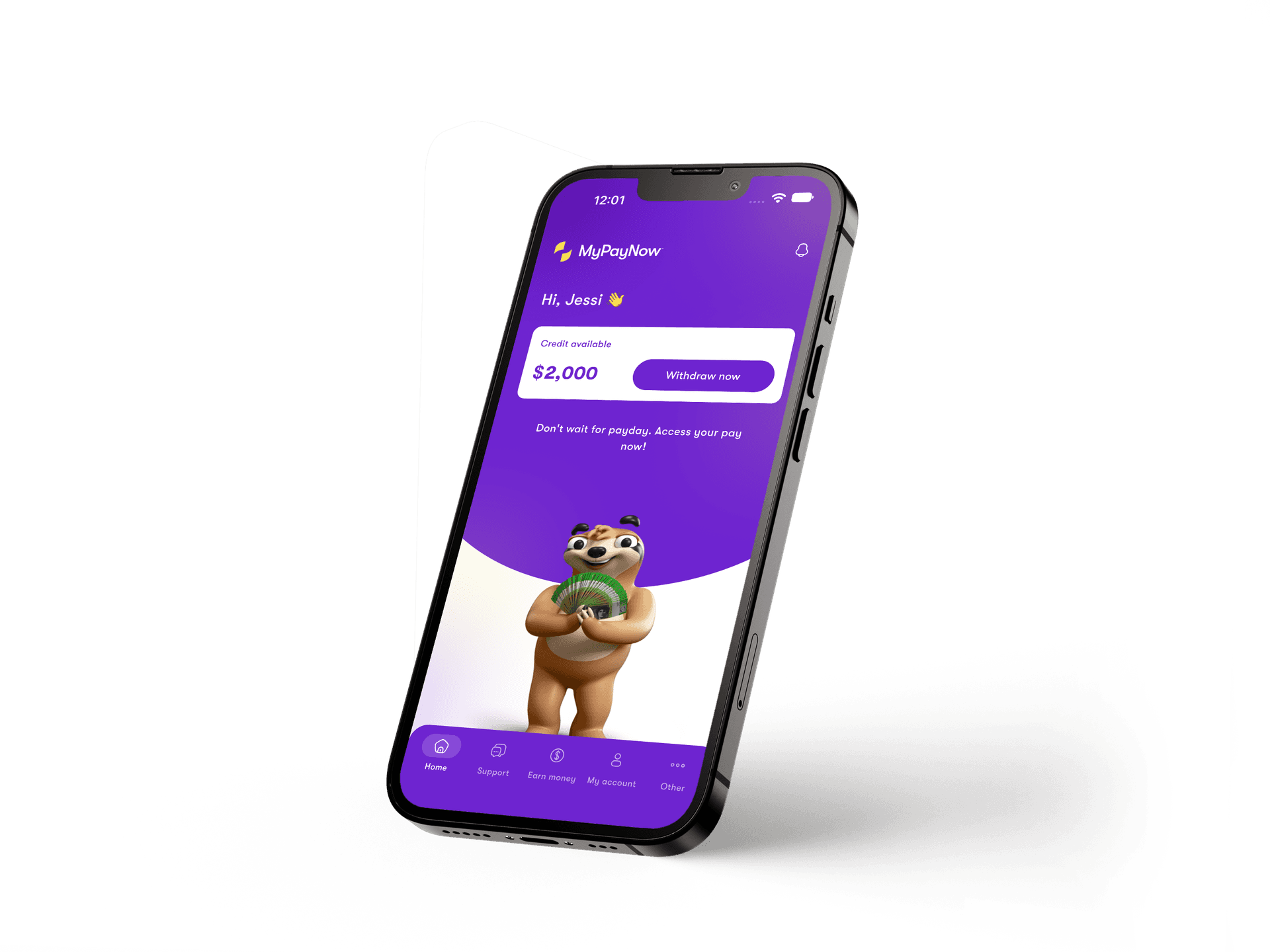 Hero phone mockup