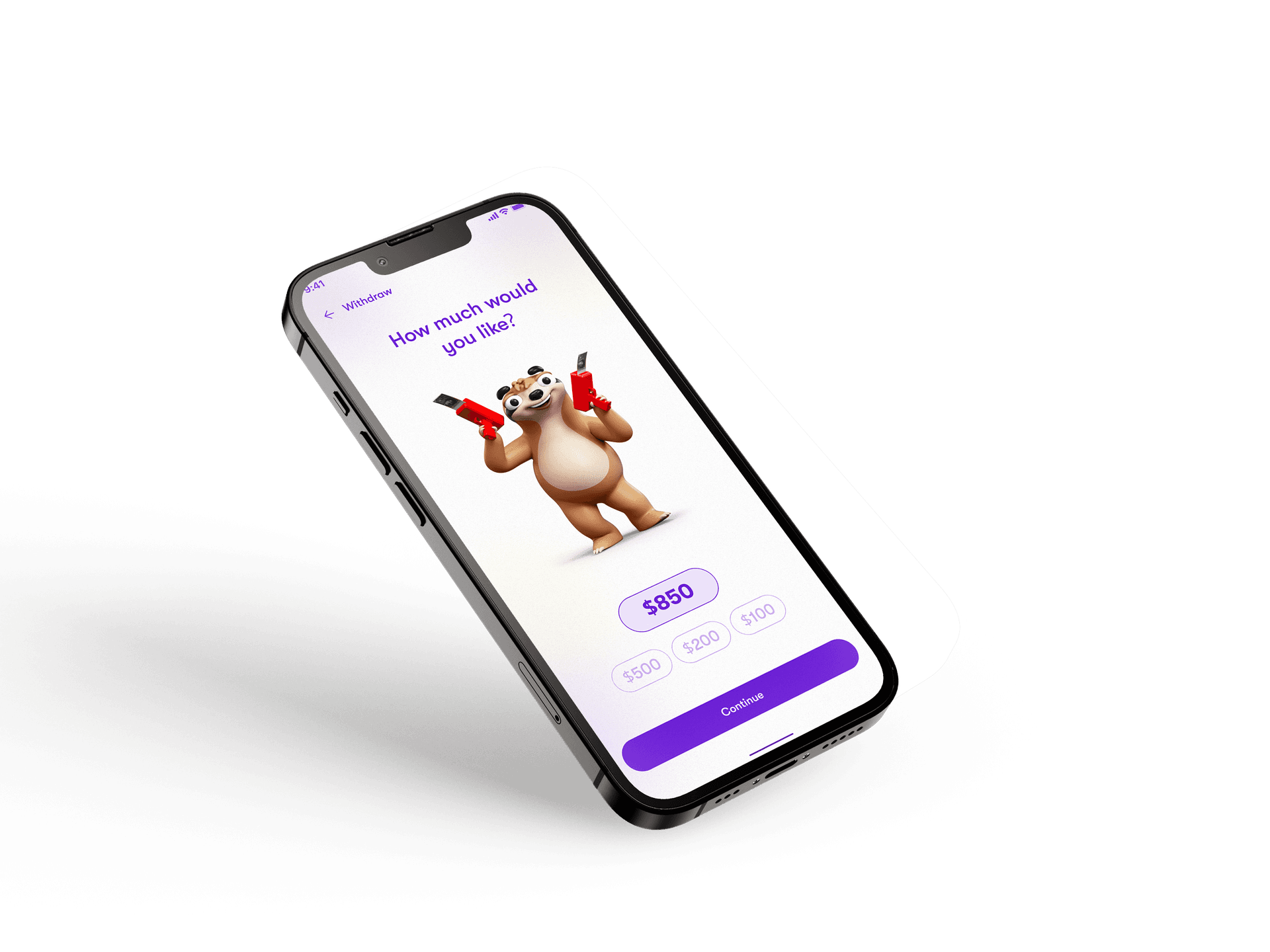 Value prop phone mockup
